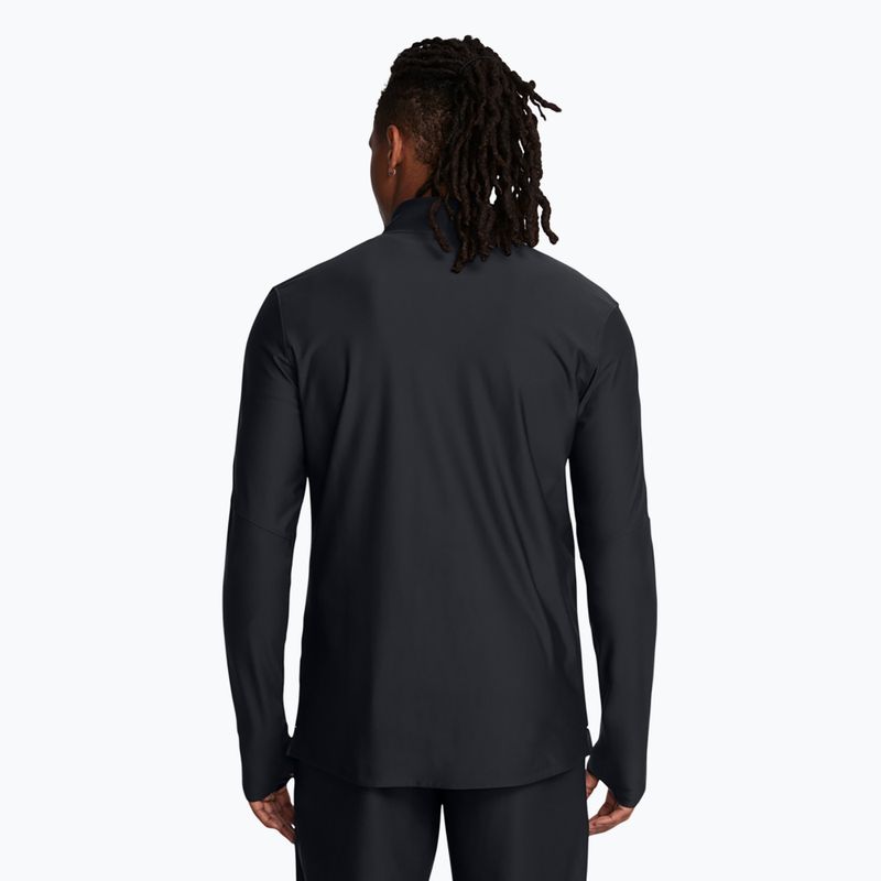Under Armour Challenger Pro 1/4 Zip black / white мъжки футболен суитшърт 2