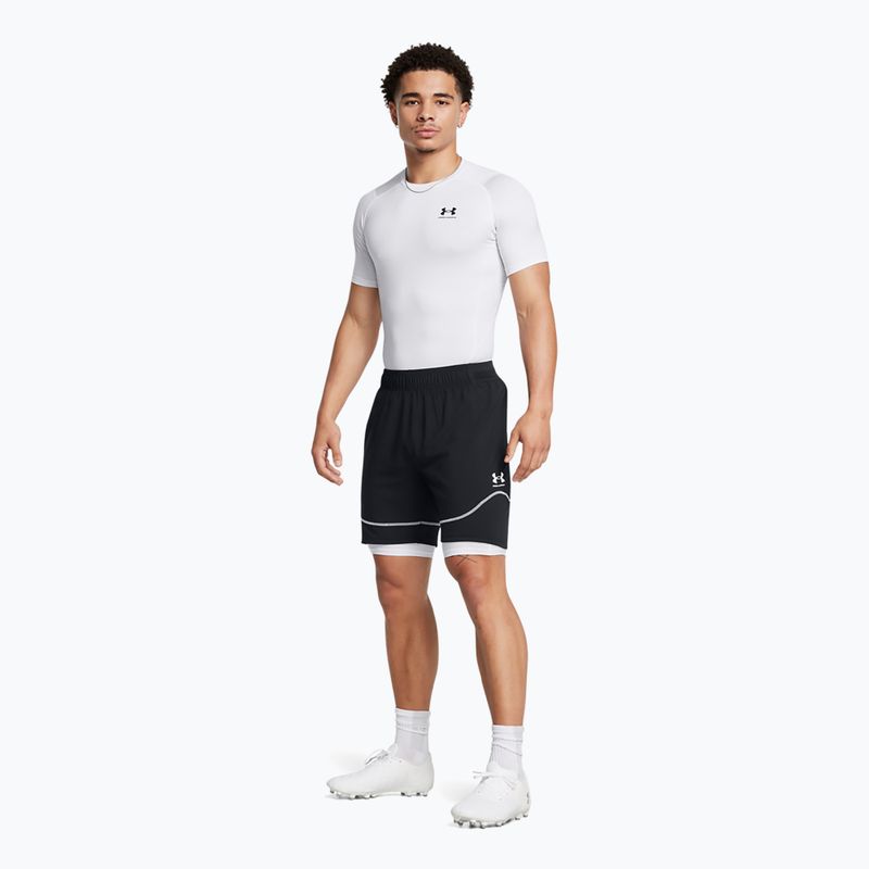 Мъжки футболни шорти Under Armour Challenger Pro Train black / white 2