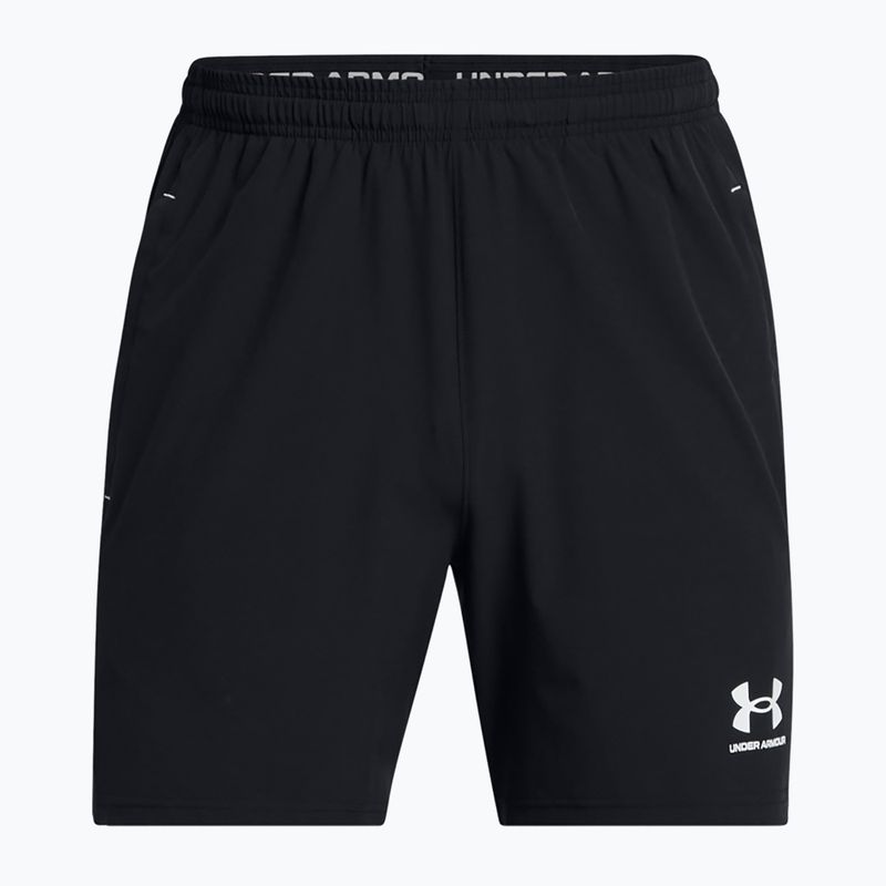 Мъжки футболни шорти Under Armour Challenger Pro Woven black / white 5