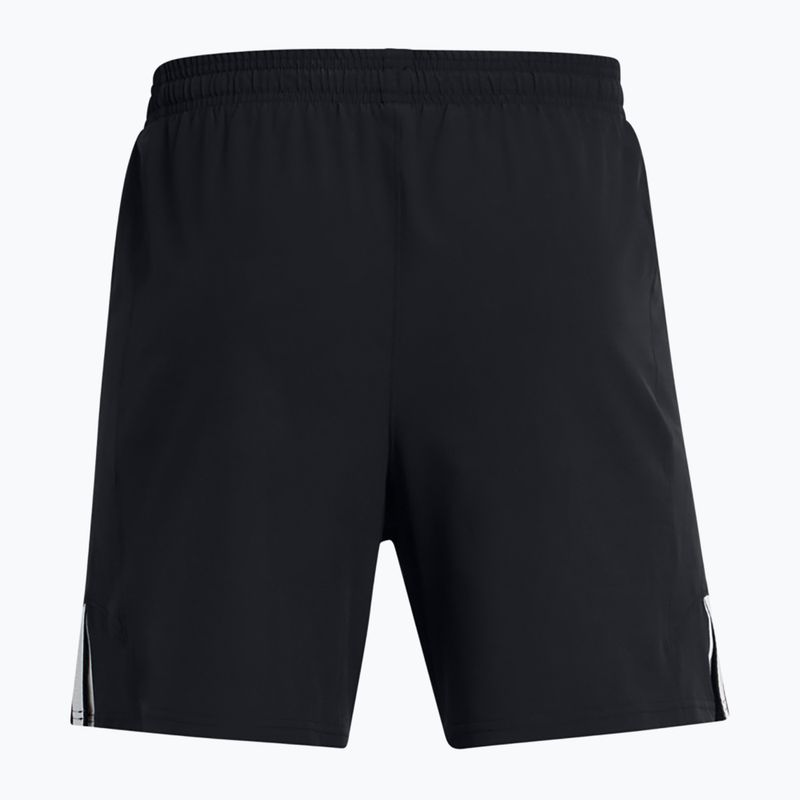 Мъжки футболни шорти Under Armour Challenger Pro Woven black / white 6