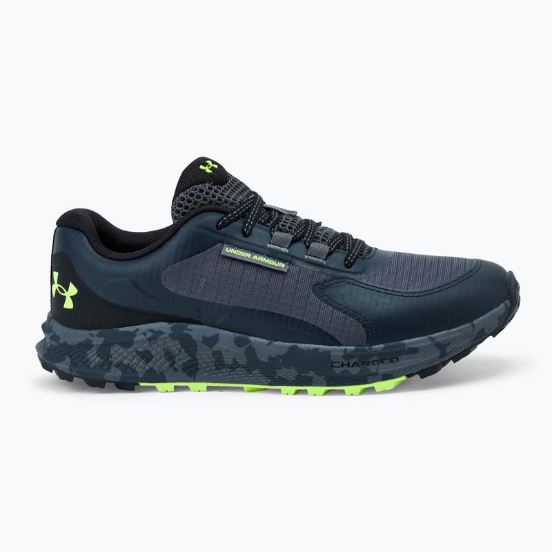 Мъжки обувки за бягане Under Armour Charged Bandit Trail 3 casterock/anthracite/high vis yellow 2