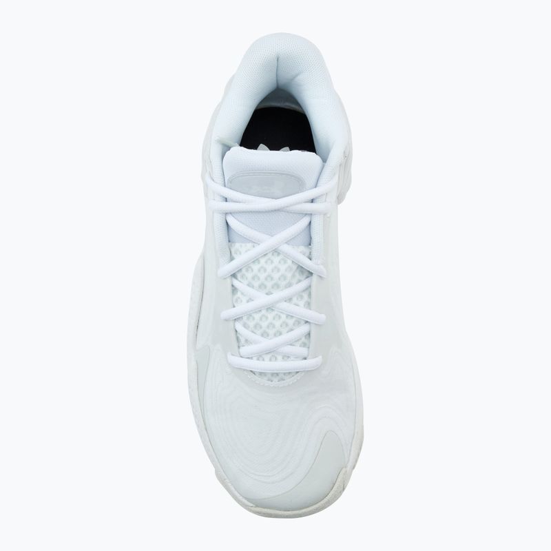 Баскетболни обувки Under Armour Spawn 6 white/distant grey/white clay 5