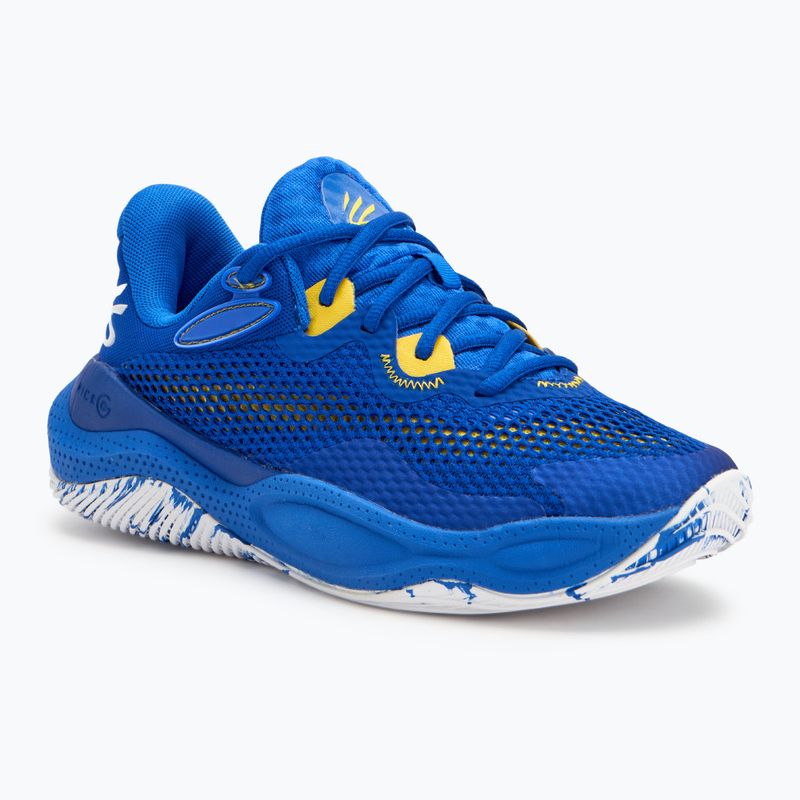 Баскетболни обувки Under Armour Curry Splash 24 royal/taxi/white