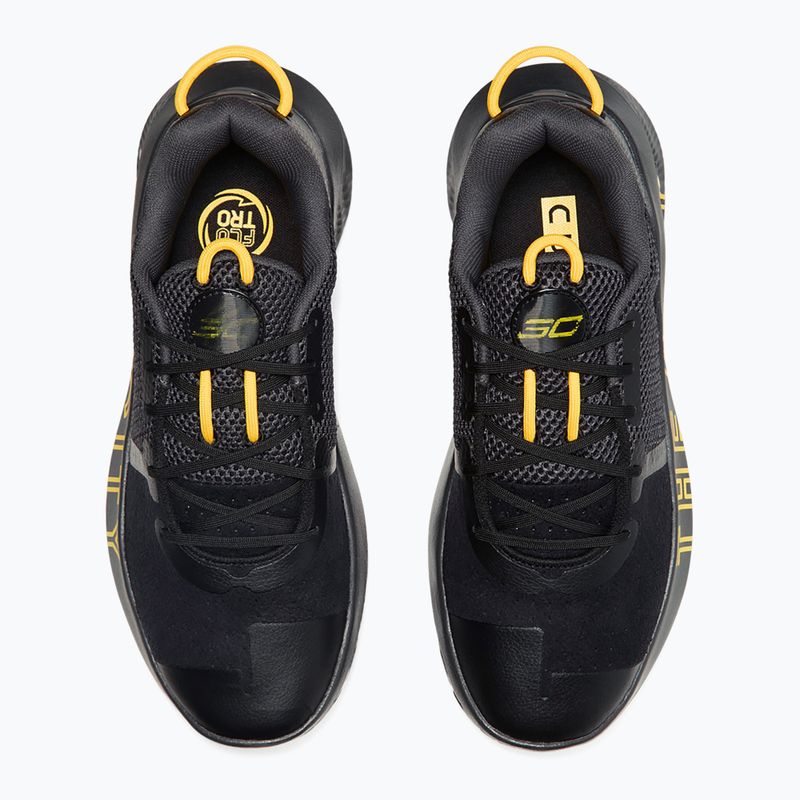 Обувки Under Armour Curry 6 Flotro TC black/yellow 4