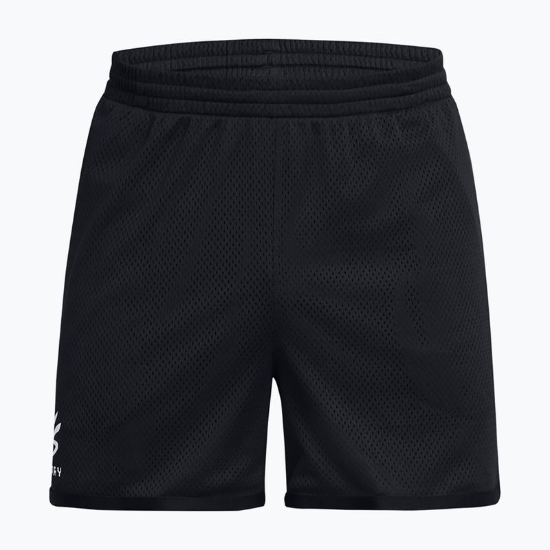 Мъжки баскетболни шорти Under Armour Curry Splash Short black / white clay 2