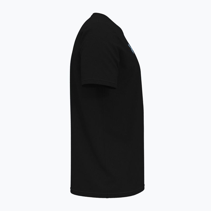 Мъжка тениска за тренировка Under Armour Sliced Wordmark 60/40S black/horizon blue 3