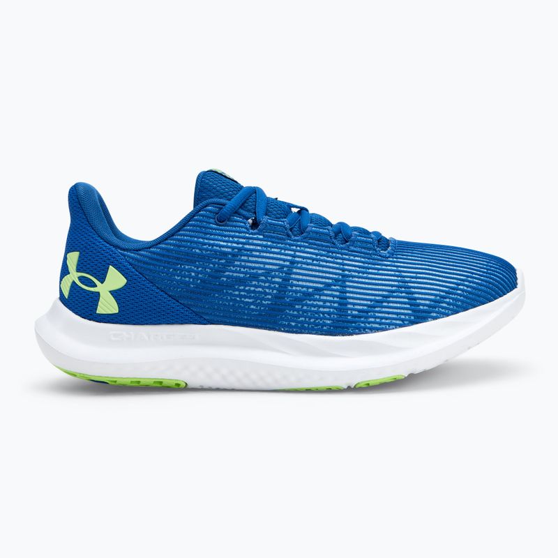 Мъжки обувки за бягане Under Armour Charged Speed Swift tech blue/tech blue/morph green 2