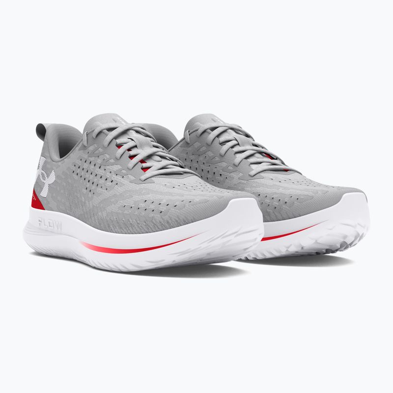 Мъжки обувки за бягане Under Armour Velociti 4 halo gray/racer red/white