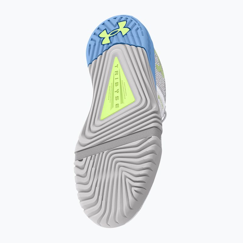 Under Armour дамски обувки за тренировка TriBase Reign 6 white/horizon blue/morph green 12