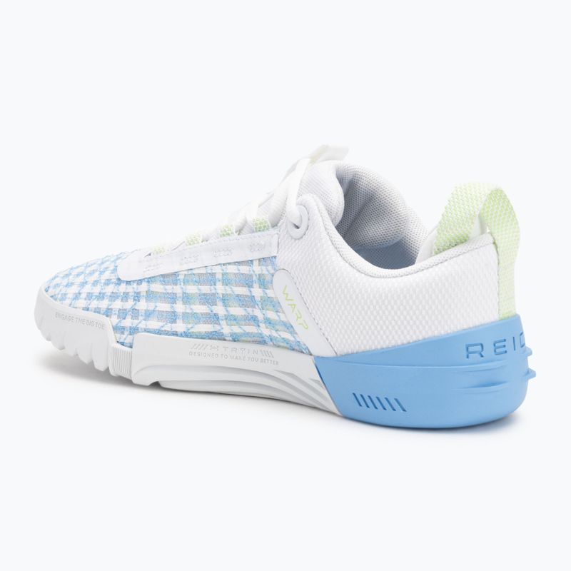 Under Armour дамски обувки за тренировка TriBase Reign 6 white/horizon blue/morph green 3