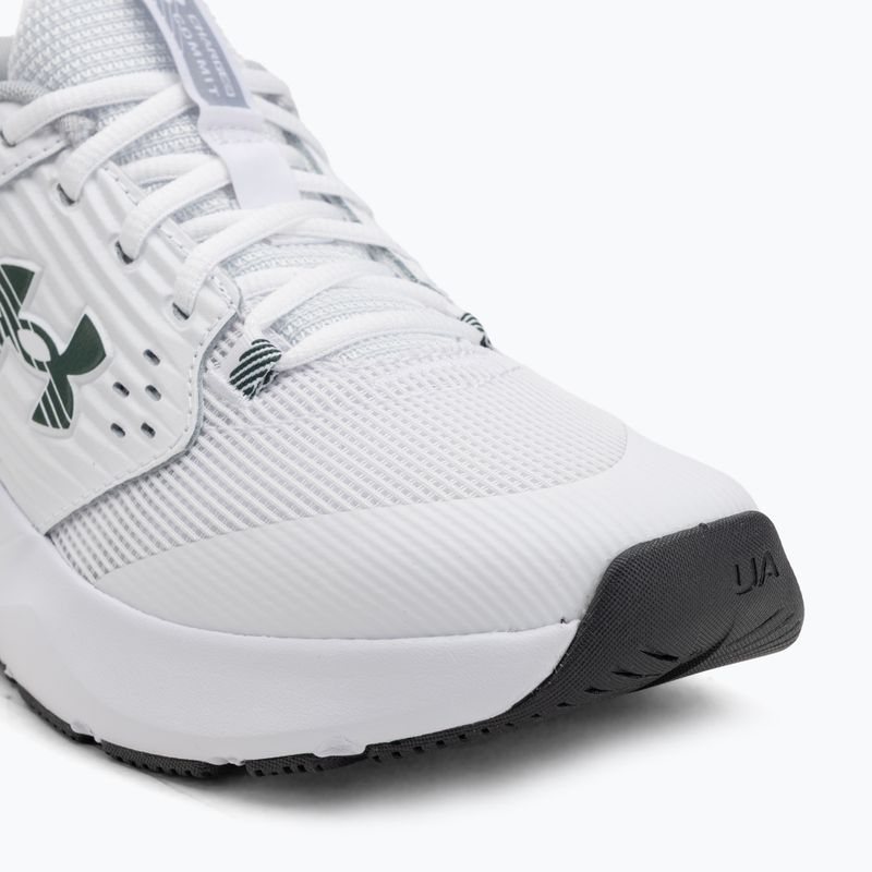 Мъжки обувки за тренировка Under Armour Commit 4 white/mod grey/forest green 7