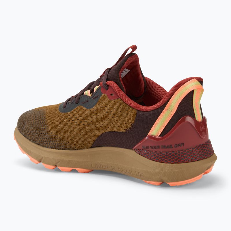 Мъжки обувки за бягане Under Armour Sonic Trail coyote/earthen orange/flare orange 3