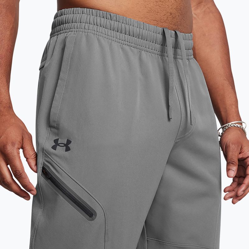 Мъжки панталони за тренировка Under Armour Unstoppable Joggers castlerock/black 4
