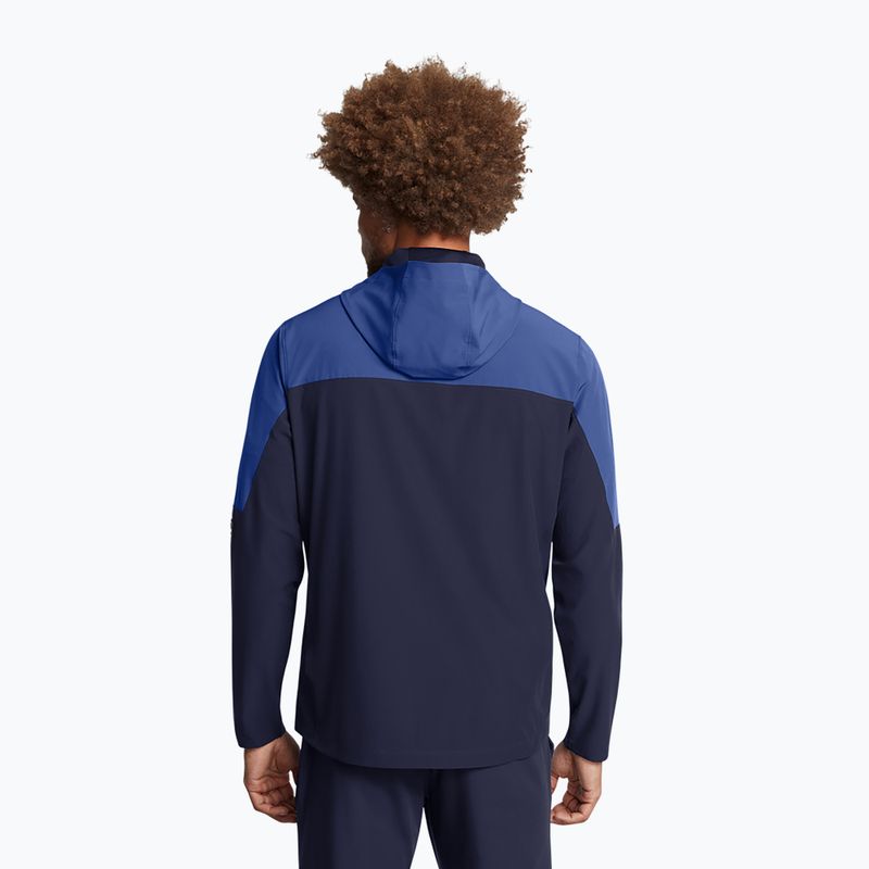 Мъжко яке за тренировка Under Armour Vanish Woven Utility midnight navy/tech blue/reflective 2