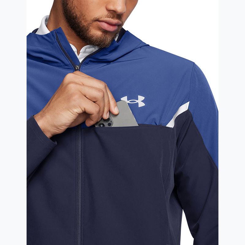 Мъжко яке за тренировка Under Armour Vanish Woven Utility midnight navy/tech blue/reflective 3