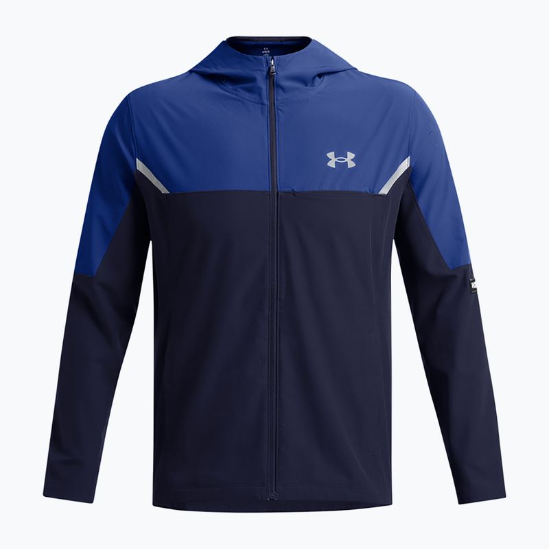 Мъжко яке за тренировка Under Armour Vanish Woven Utility midnight navy/tech blue/reflective 4