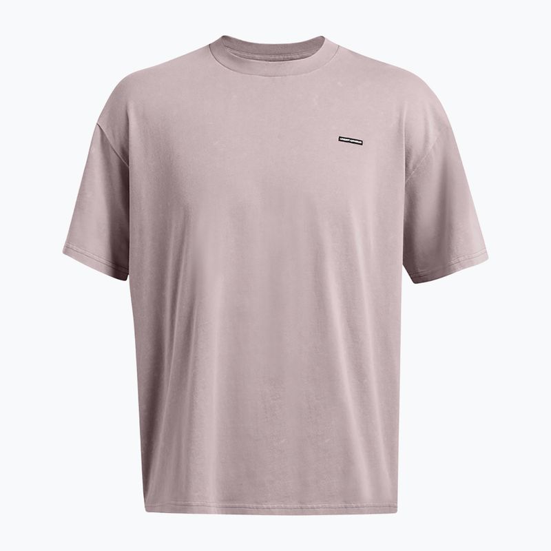 Мъжка тениска Under Armour HW OS Logo Wash tetra grey/white 3