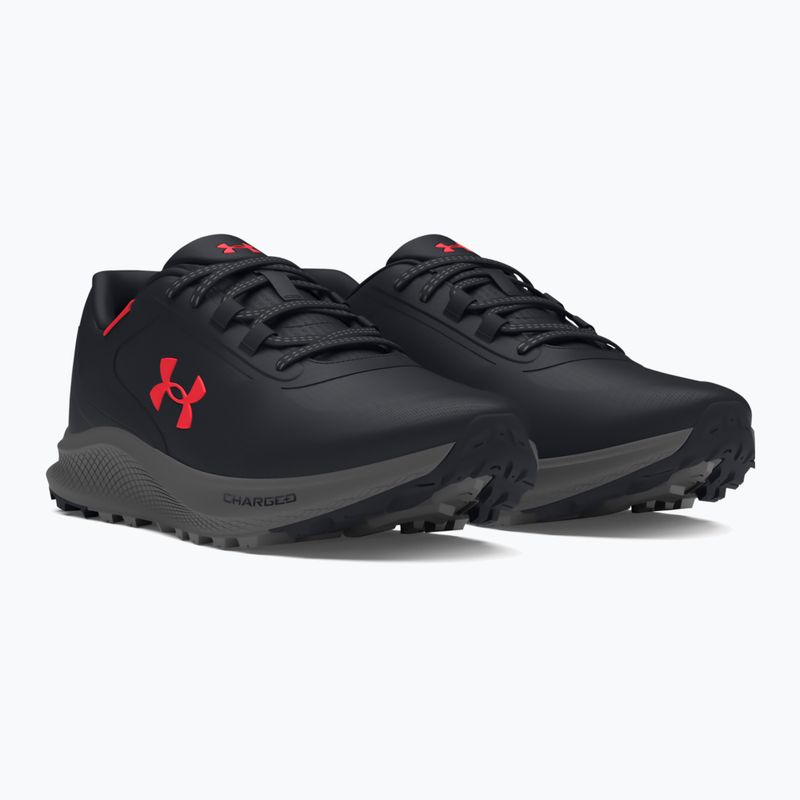 Мъжки обувки за бягане Under Armour Charged Bandit Trail 3 black/black/racer red