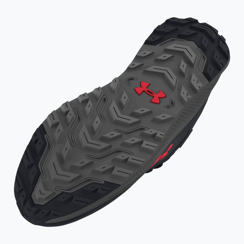 Мъжки обувки за бягане Under Armour Charged Bandit Trail 3 black/black/racer red 4