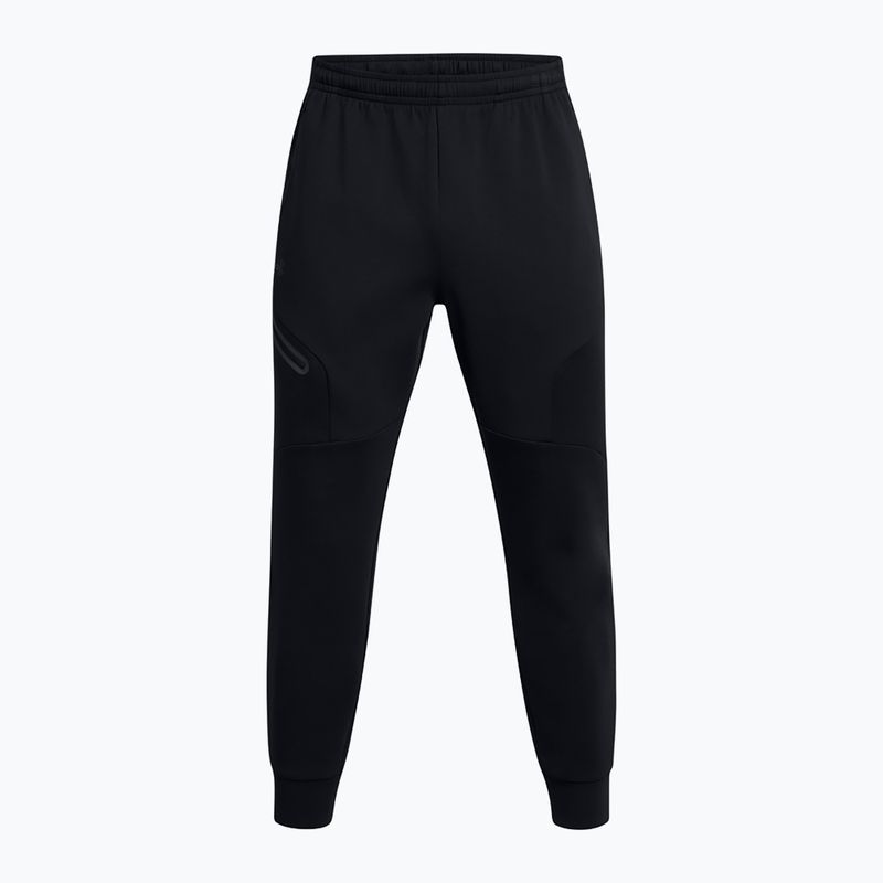 Мъжки панталони Under Armour Unstoppable Fleece black/black 5