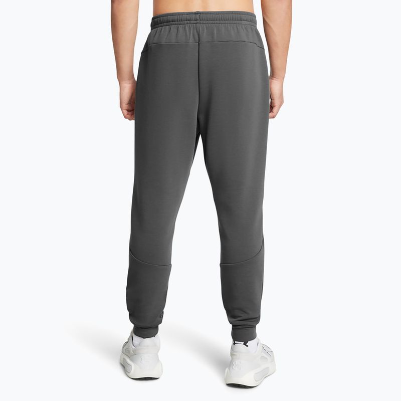 Мъжки панталони Under Armour Unstoppable Fleece castlerock/black 3