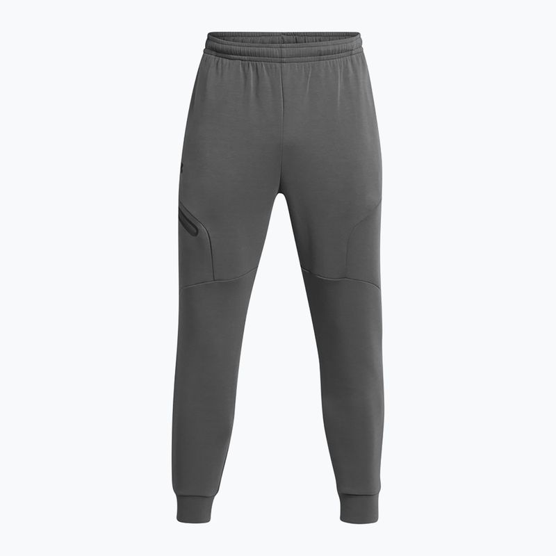 Мъжки панталони Under Armour Unstoppable Fleece castlerock/black 5