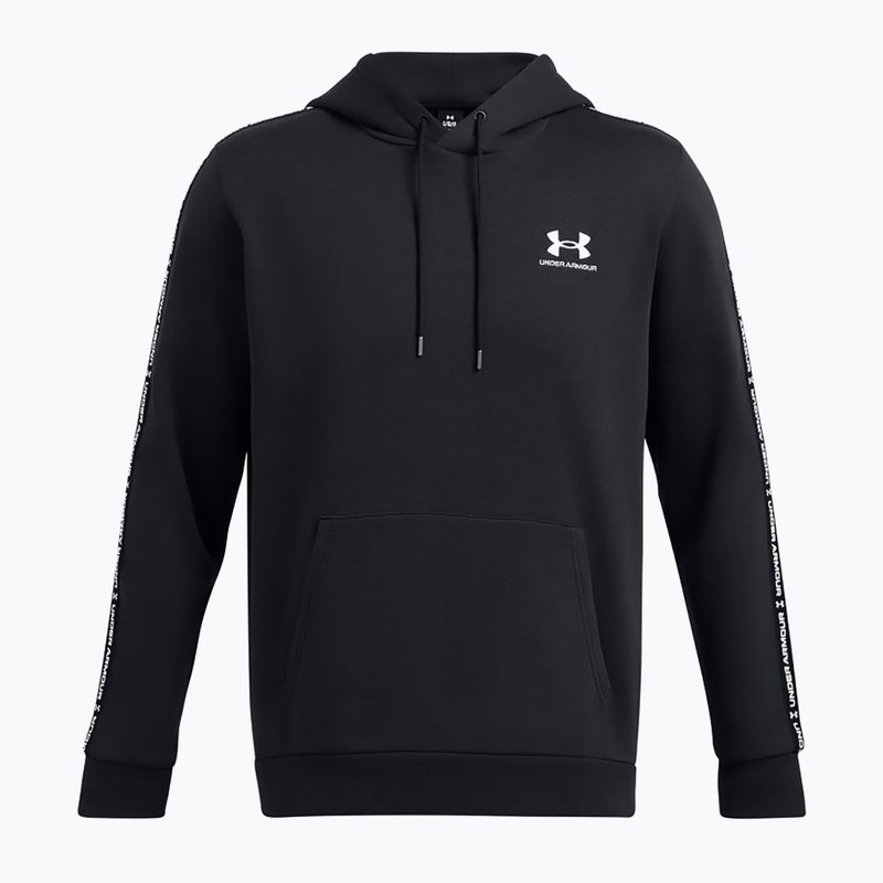 Мъжки суитшърт Under Armour Icon Fleece HD black/white 5