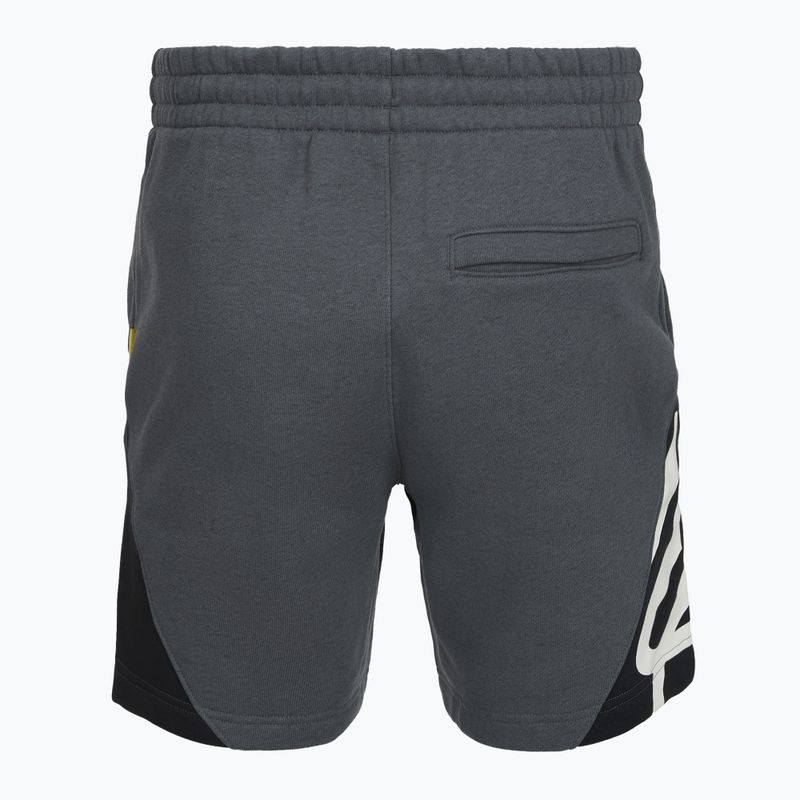 Мъжки къси панталони Under Armour Curry Splash Fleece castlerock full heather/black/white clay 2
