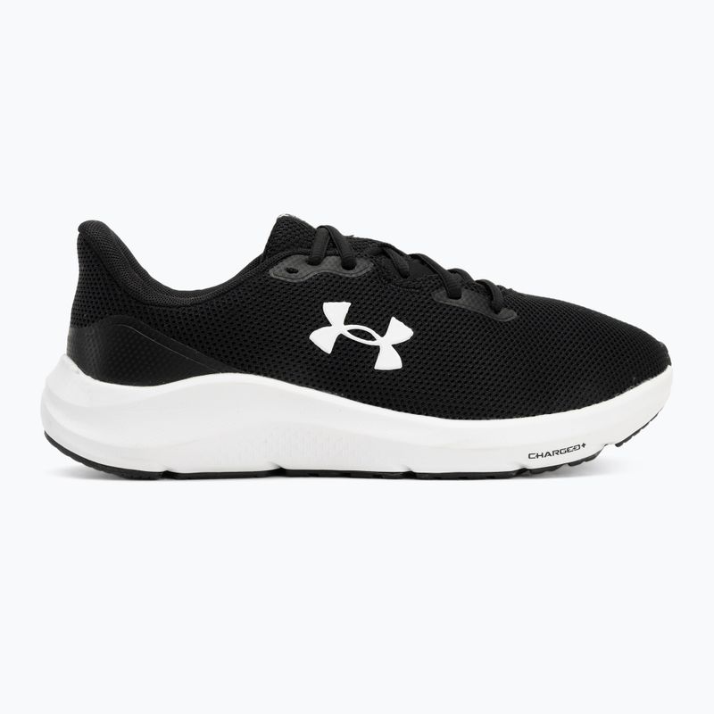 Under Armour Charged Pursuit 4 black/black/white мъжки обувки за бягане 2