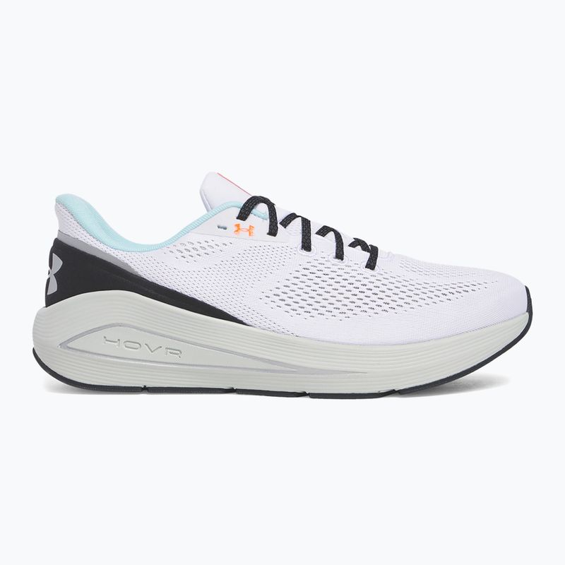 Мъжки обувки за бягане Under Armour Sonic 7 бяло/хидрозелено/металическо сребро 8