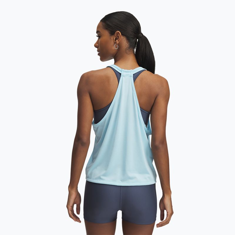 Горнище за тренировка за жени Under Armour Tech Swing Tank stream/white 2