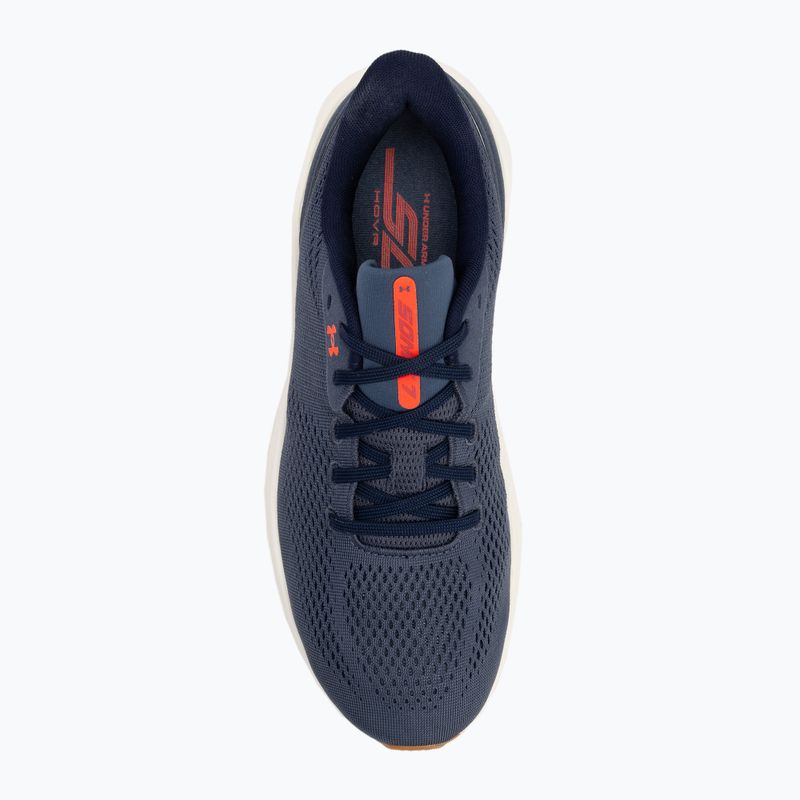 Мъжки обувки за бягане Under Armour Sonic 7 downpour gray/white quartz/midnight navy 5