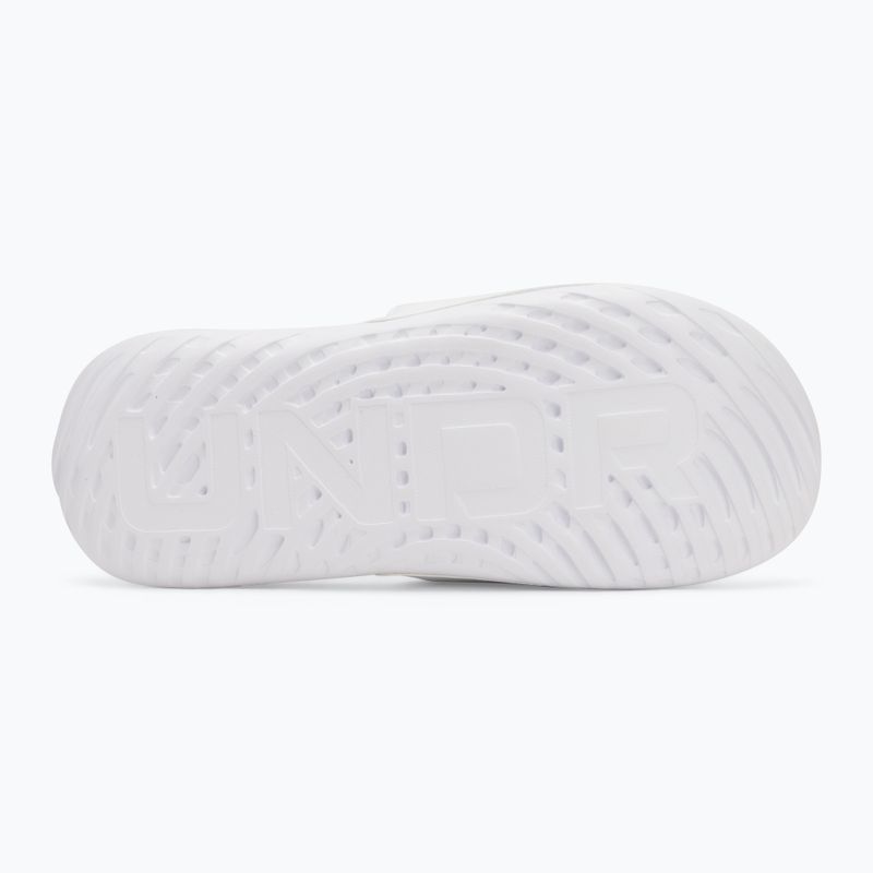 Джапанки Under Armour Ignite Select за жени, бяло/бяло/супер розово 4