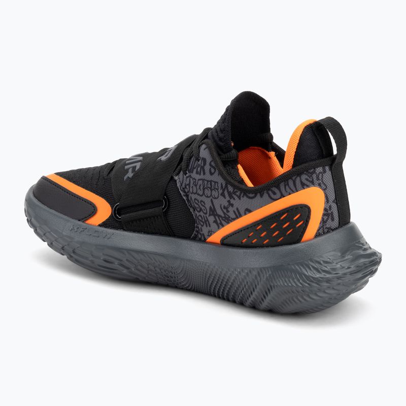 Under Armour Flow Futr X 4 UAA баскетболни обувки black/castlerock/blaze orange 3