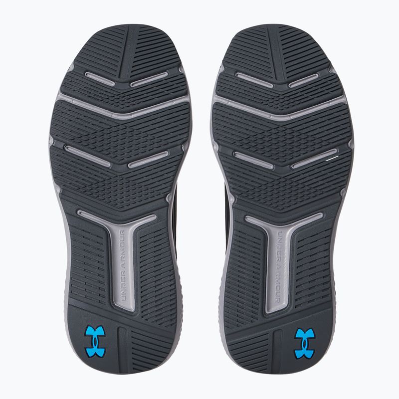 Мъжки обувки за тренировка Under Armour Commit 4 антрацит/стомана/етерно синьо 5