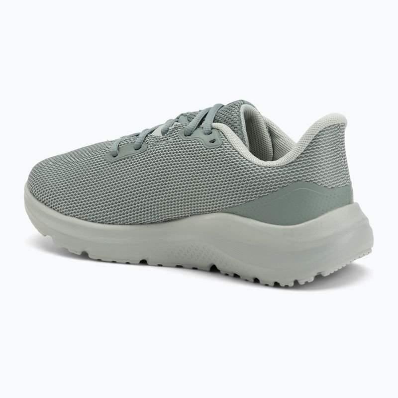 Under Armour Charged Pursuit 4 silica green/silica green/metallic silica дамски обувки за бягане 3