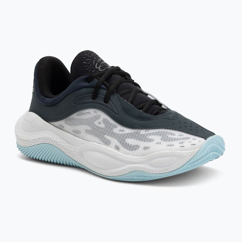 Баскетболни обувки Under Armour CURRY Splash 25 black/gray void/white