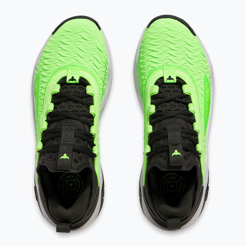 Under Armour Project Rock 7 мъжки обувки за тренировка бароково зелено/хипер зелено/черно 11
