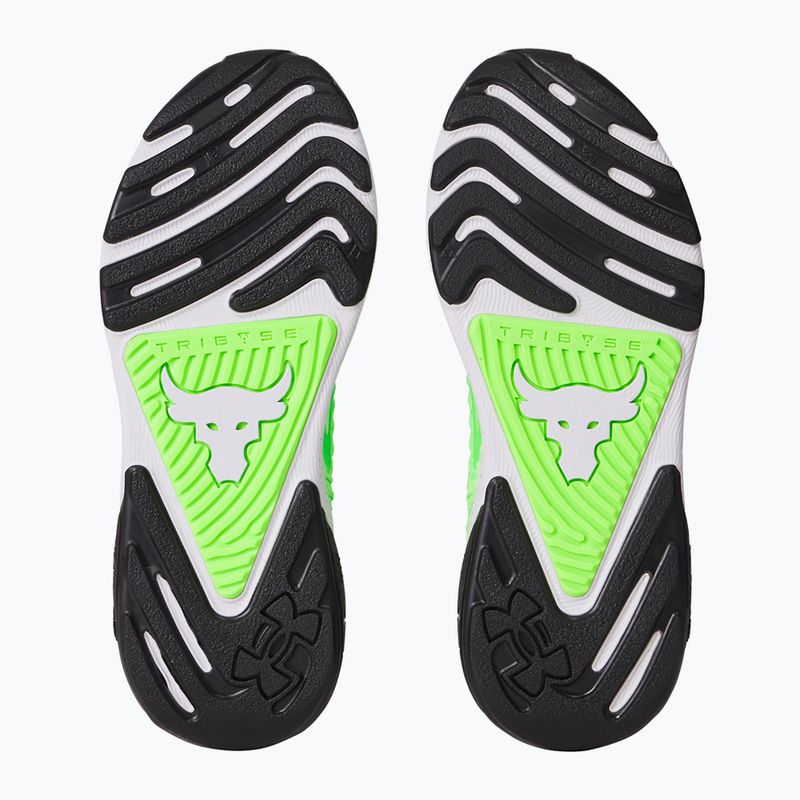 Under Armour Project Rock 7 мъжки обувки за тренировка бароково зелено/хипер зелено/черно 12