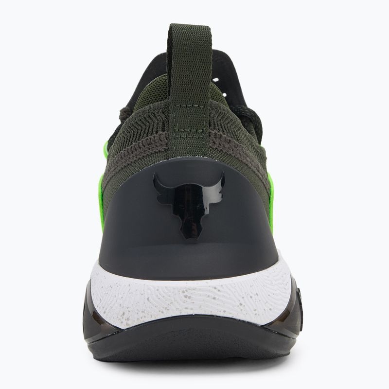 Under Armour Project Rock 7 мъжки обувки за тренировка бароково зелено/хипер зелено/черно 6