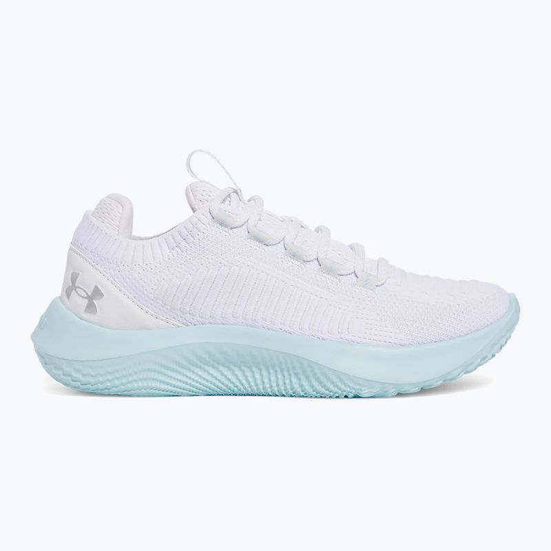 Under Armour Dynamic 2 white/stream/metallic silver дамски обувки за тренировка