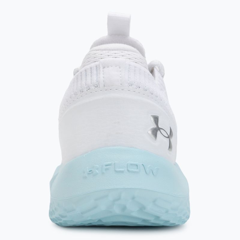Under Armour Dynamic 2 white/stream/metallic silver дамски обувки за тренировка 6
