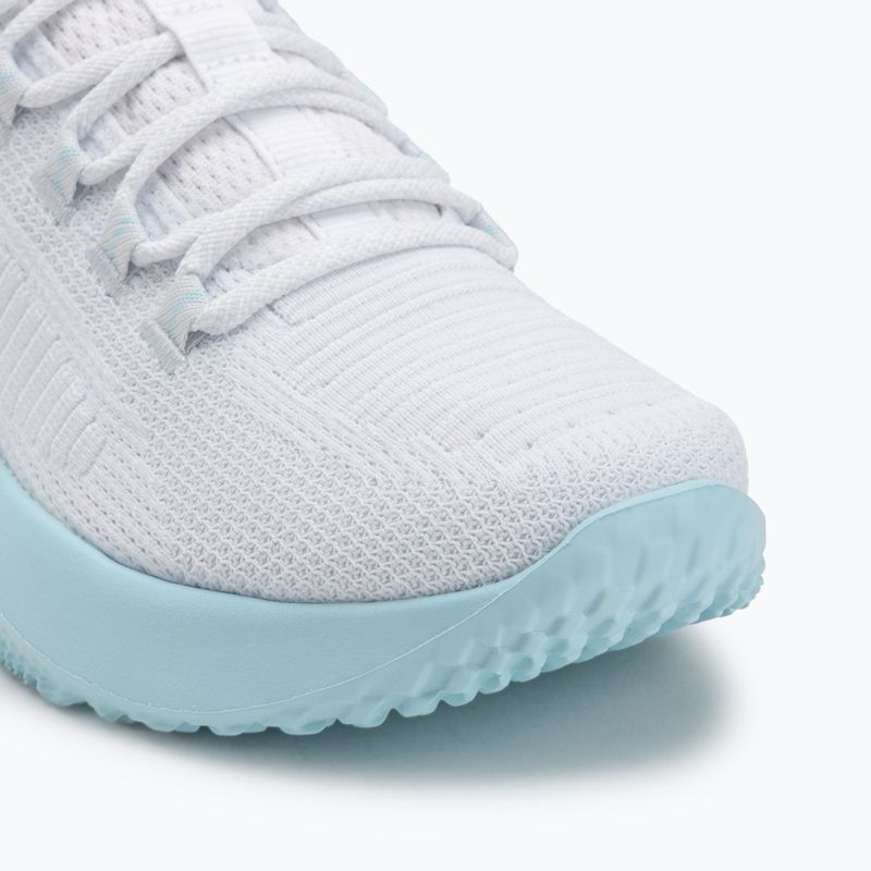 Under Armour Dynamic 2 white/stream/metallic silver дамски обувки за тренировка 7