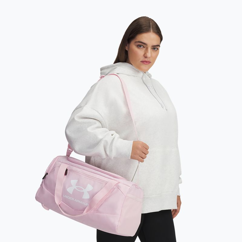 Чанта Under Armour Undeniable 5.0 Duffle XS 23 л прайм розов/прайм розов/бял 4