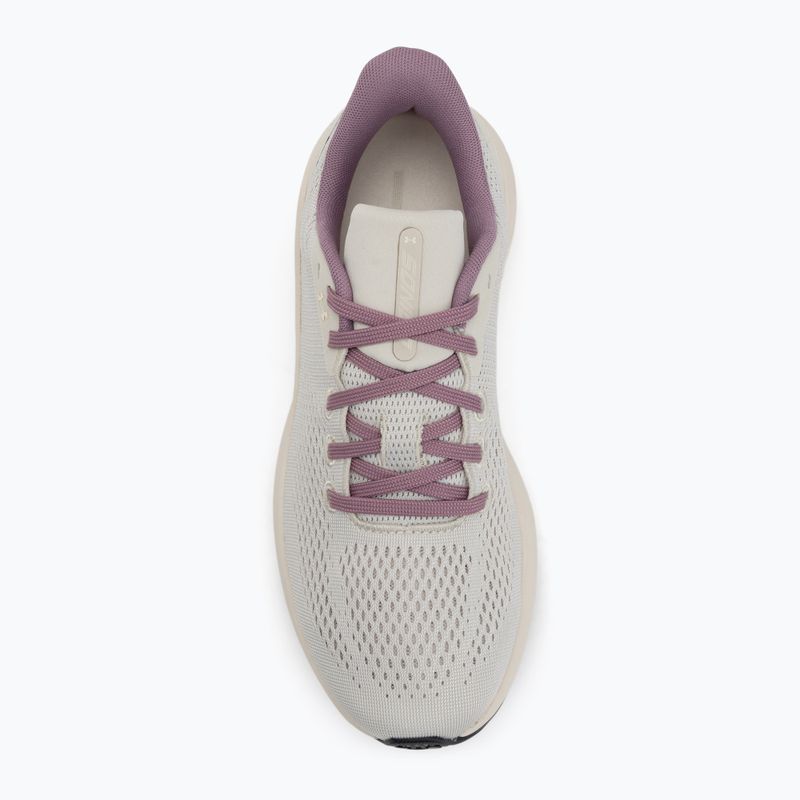 Under Armour Sonic 7 summit white/white quartz/white quartz дамски обувки за бягане 5