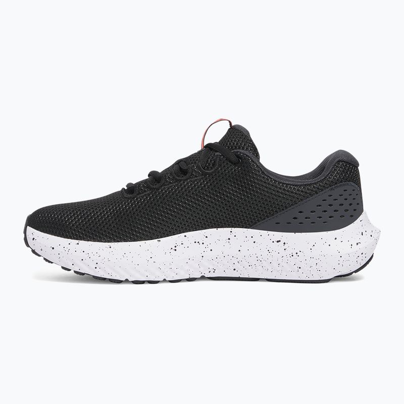 Under Armour Charged Surge 4 black/anthracite/ares red мъжки обувки за бягане 2