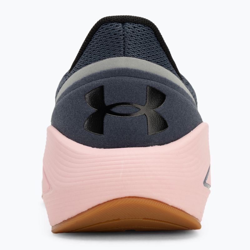 Under Armour Sonic 7 дамски обувки за бягане Downpour Gray/ Prime Pink/ Black 6