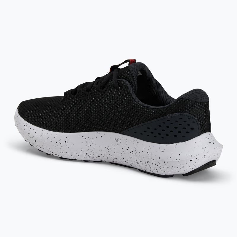 Under Armour Charged Surge 4 black/anthracite/ares red мъжки обувки за бягане 3