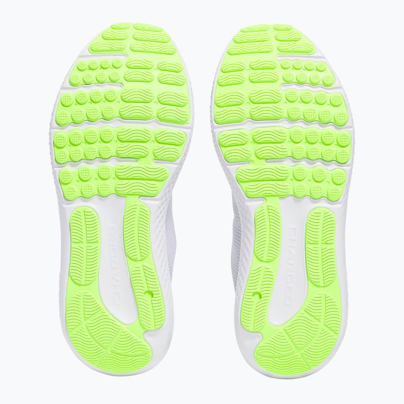 Мъжки обувки за бягане Under Armour Charged Surge 4 white/hyper green/black 4