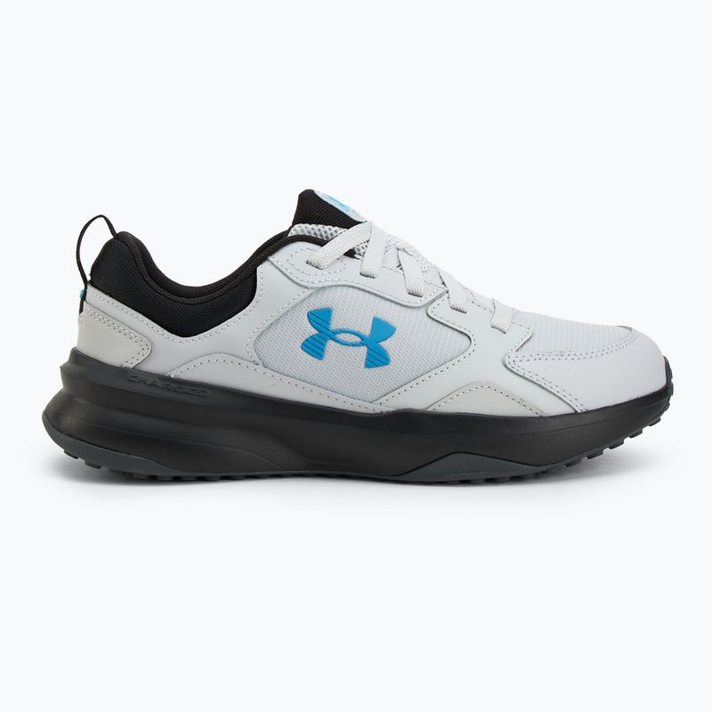 Under Armour Charged Edge мъжки обувки за тренировка halo gray/black/ether blue 2